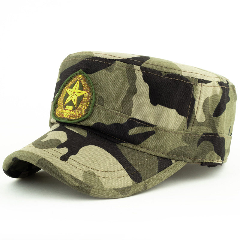 美国空军帽子男士平顶顶帽飞行员迷彩军帽特种兵帽子