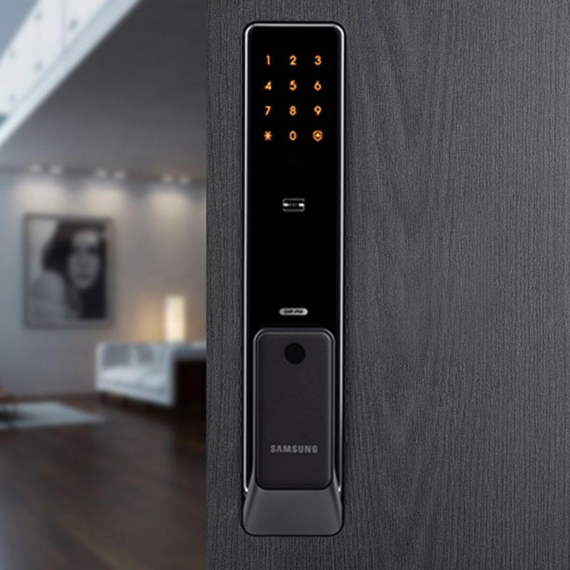 2020新款三星指纹p50防盗门全自动智能电子门锁智能门锁