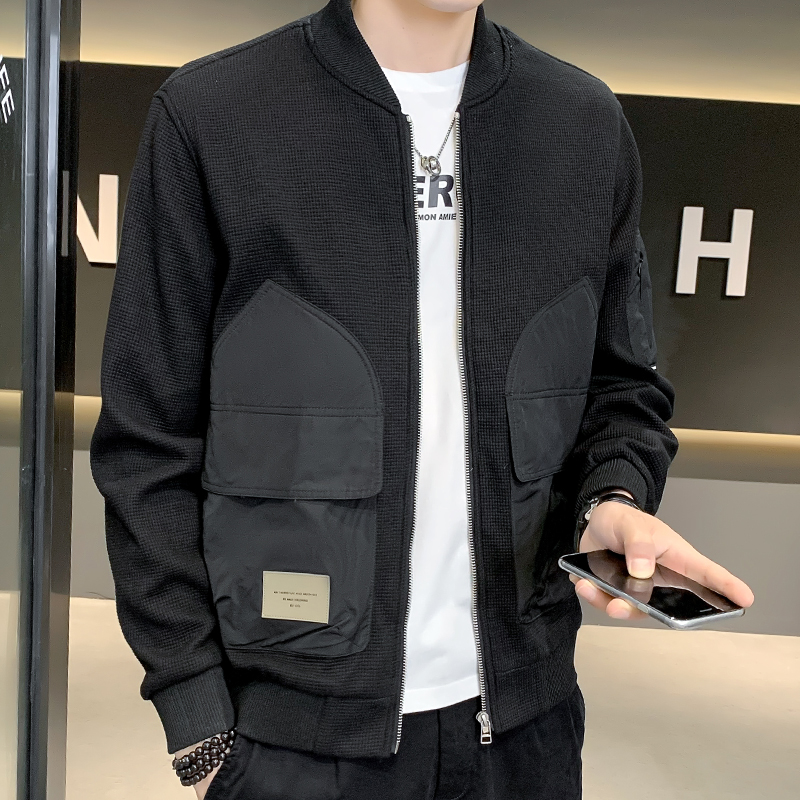 早春外套男士春秋款2022年新款潮流休闲秋冬季棒球服上衣男装夹克