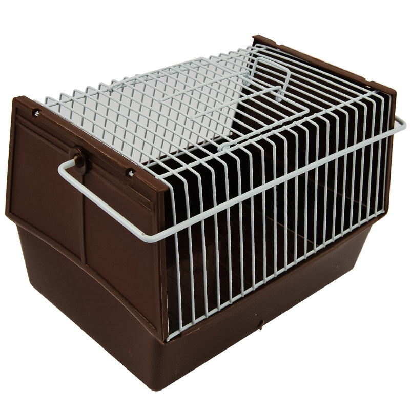 鸟笼外出携带鹦鹉小鸟便携运输手提笼枕虎皮笼子