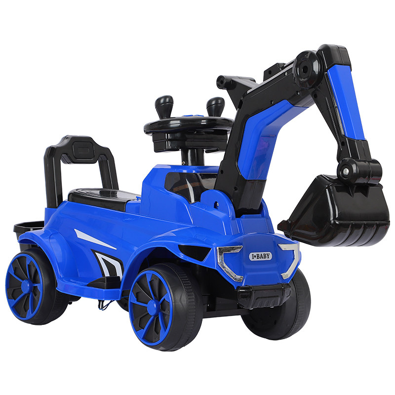 超大号儿童挖掘机玩具车可坐人宝宝电动挖土机充电勾机男孩工程车