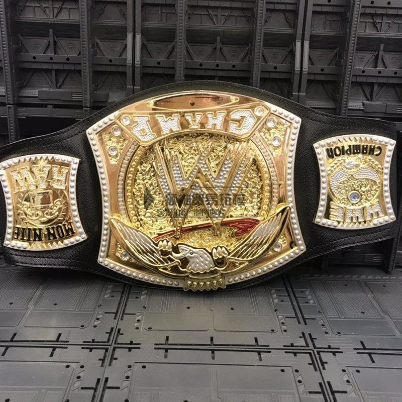 wwe金腰带散打格斗拳击比赛拳王标冠冠军腰带潮玩盲盒