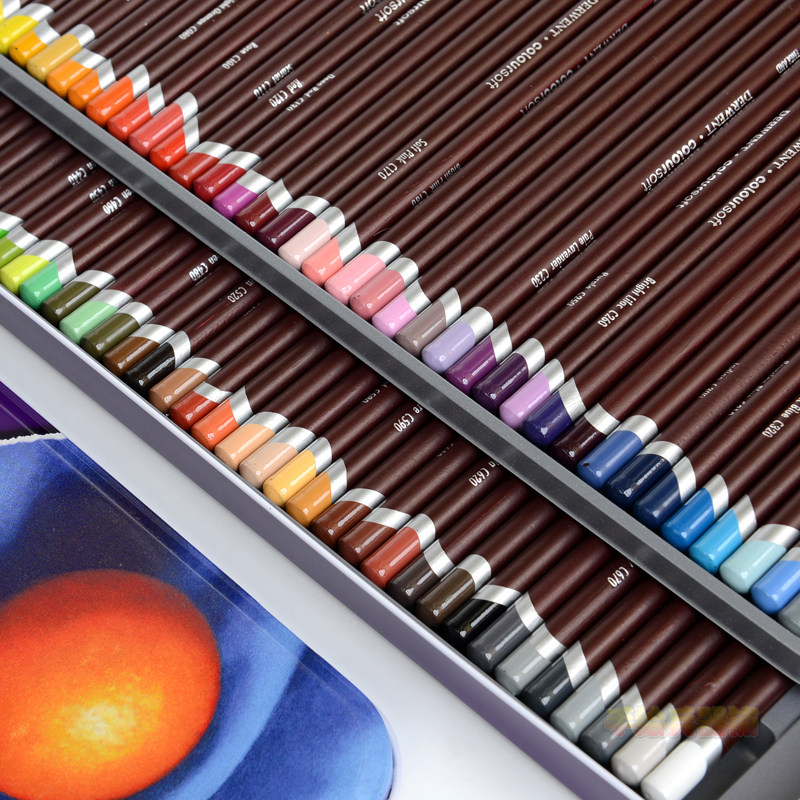 英国得韵coloursoft彩色铅笔肤色色彩人物静物12色彩铅