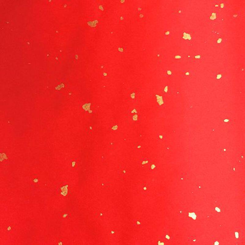 四尺万年红对联纸大红书法作品书写纸半生半熟毛笔字洒金宣纸批发