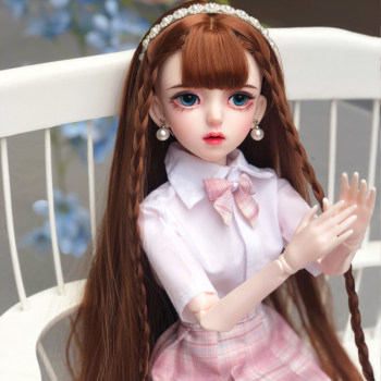 60cm Princess Aisha Dress Up 3 ຈຸດ BJD Makeup Doll ສໍາລັບ Girl Friend Birthday Gift Toy Set