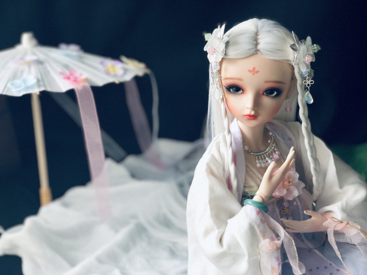 娃娃仙气女孩套装装汉古代中国国风厘米改妆娃娃