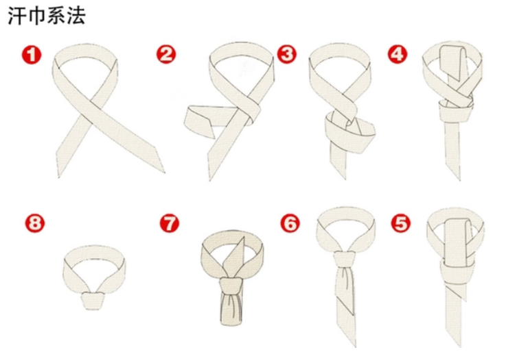 厨房领结的打法图片