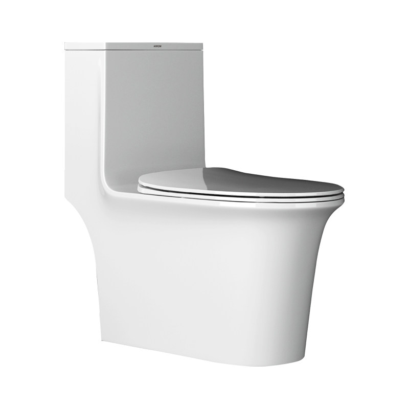 箭牌卫浴马桶家用喷射虹吸抽水陶瓷冲力防臭普通坐便器