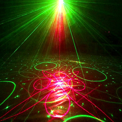 2020新声控彩灯ktv酒吧旋转变色闪光灯七彩灯房间室内气氛装饰灯