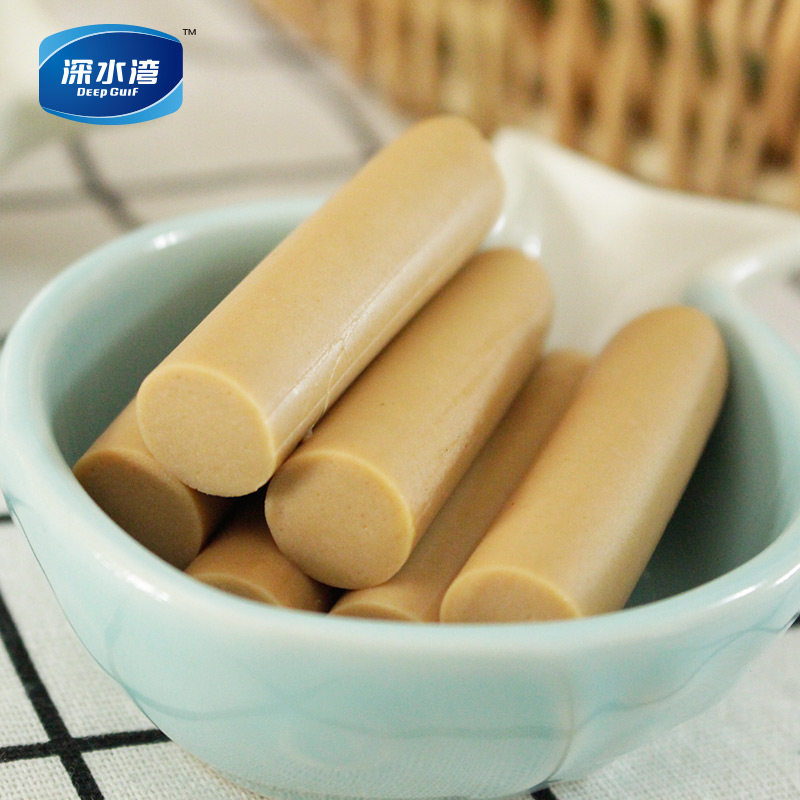 深水湾 金枪鱼肠 儿童鱼肠宝宝零食即食火腿肠75g*3盒