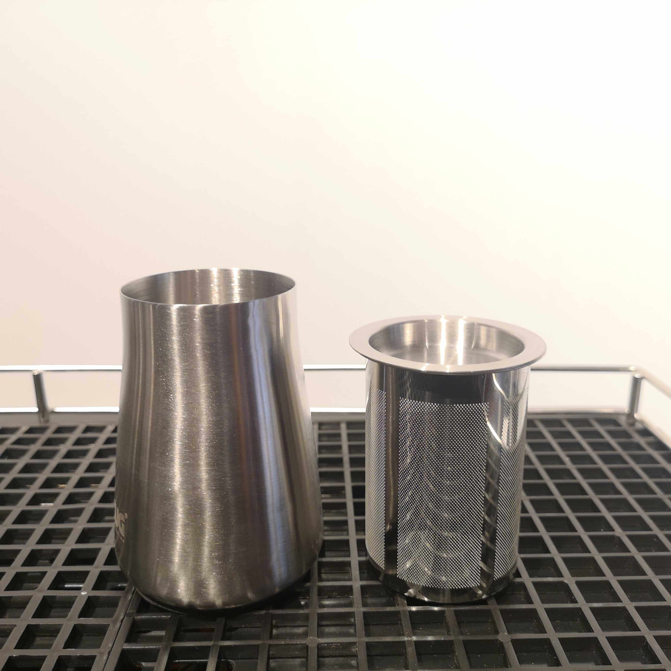 咖啡包邮筛粉不锈钢过滤器闻香杯接粉器手接粉过筛配套器具