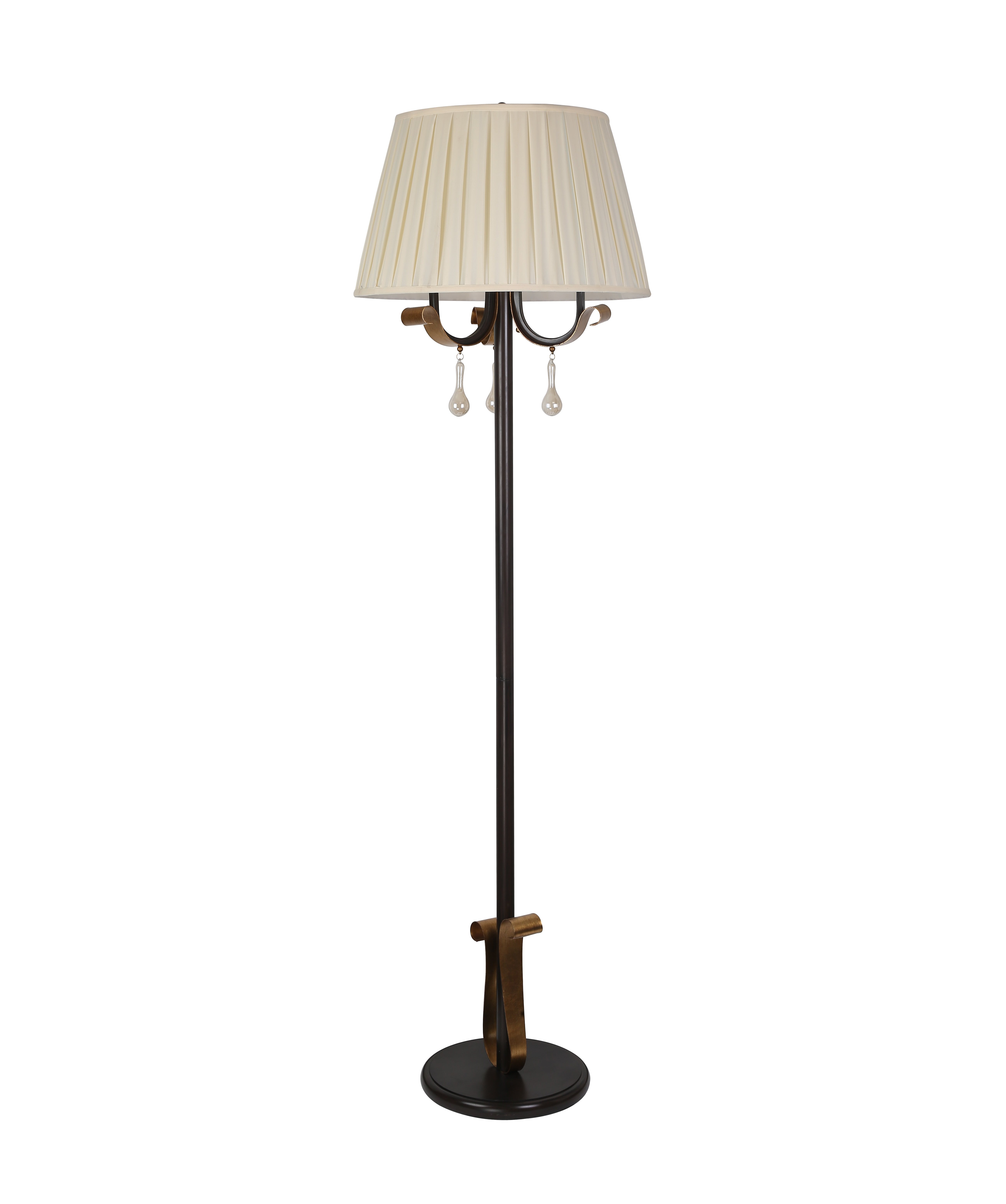 英国原单品牌3头欧式简约落地灯品质出口客厅落地灯