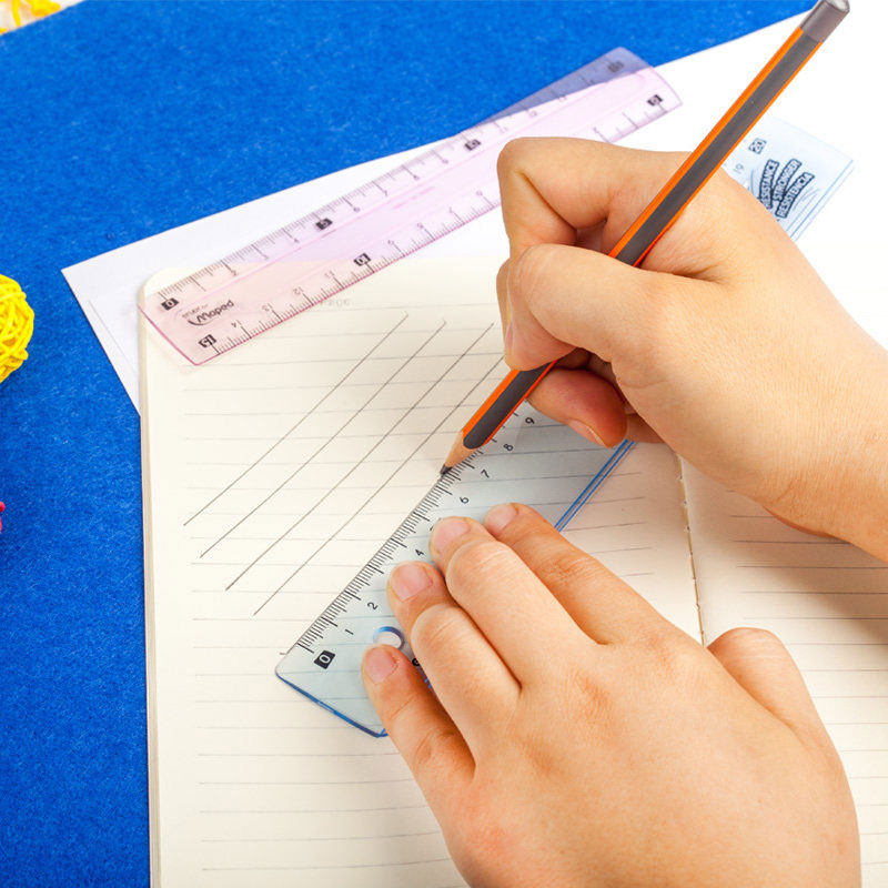 maped马培德15cm学子直尺20cm高中小学生用学习文具用品画图工具不易