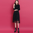 Small Short Dress 2021 Autumn Winter Lace Skirt Wool Medium Long Style Thin Mesh Skirt Knit Bottomed Skirt Small Short Dress 2021 Autumn Winter Lace Skirt Wool Medium Long Style Thin Mesh Skirt Knit Bottomed Skirt