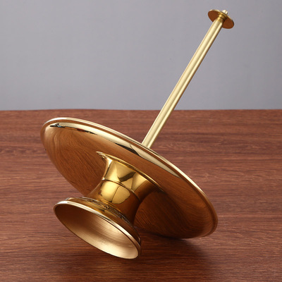 家用可伸缩盘香纯铜供佛香架香托支架点香檀香香薰炉