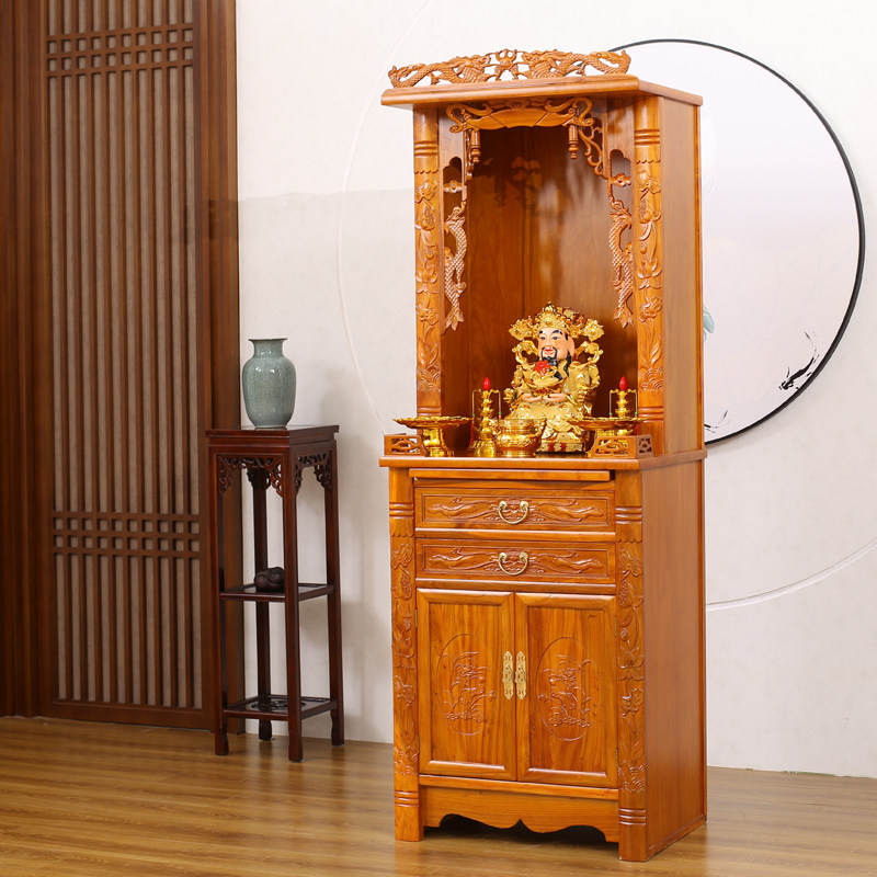 佛龛实拍佛柜