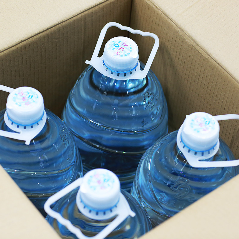 2箱含锶瓶装矿泉水桶装4桶起拍5l山泉水天然饮用水