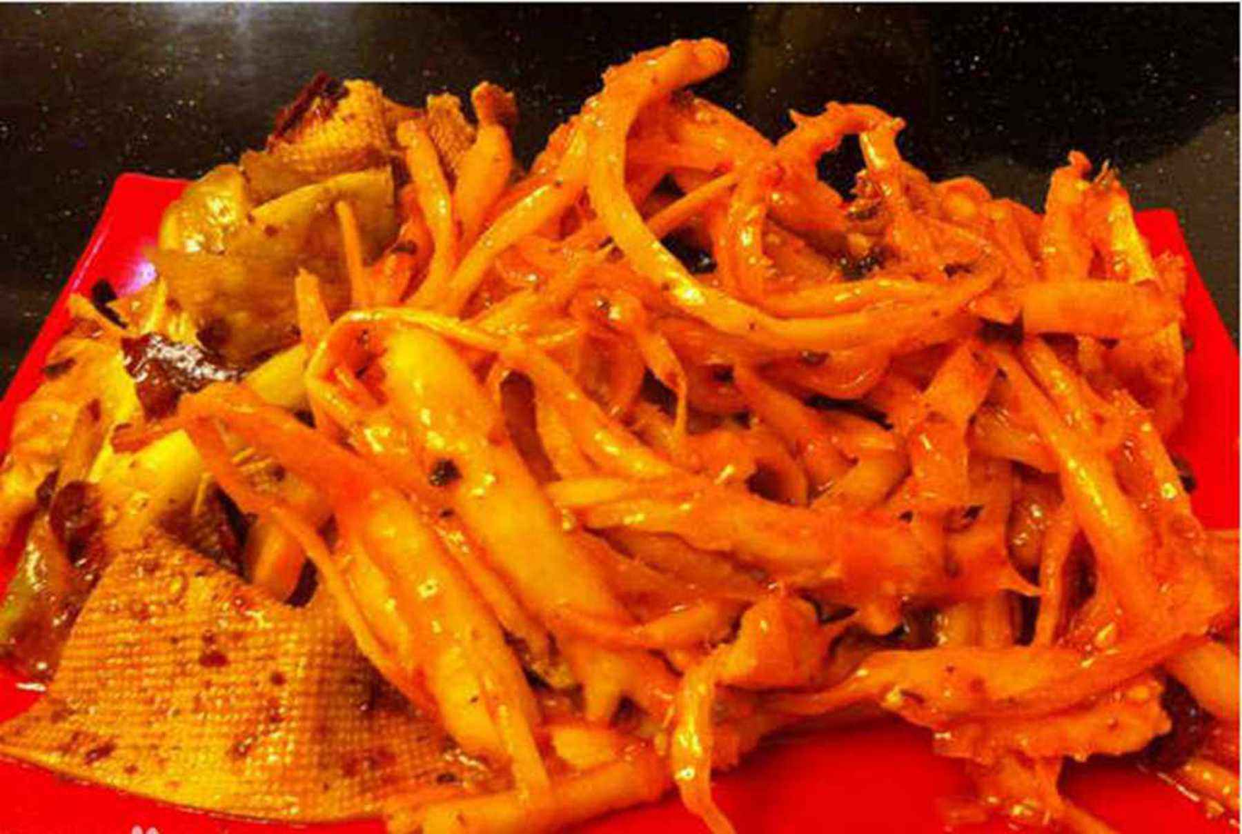 鸡西鑫园辣菜冷面东北北朝鲜特色凉拌拌菜小吃凉菜