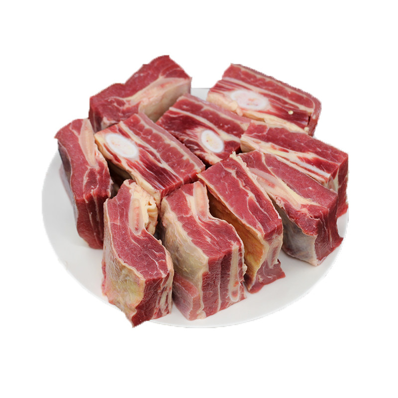 黄标牛排骨新鲜2斤黄膘牛肋条牛肋排块内蒙古牛手把肉牛仔骨