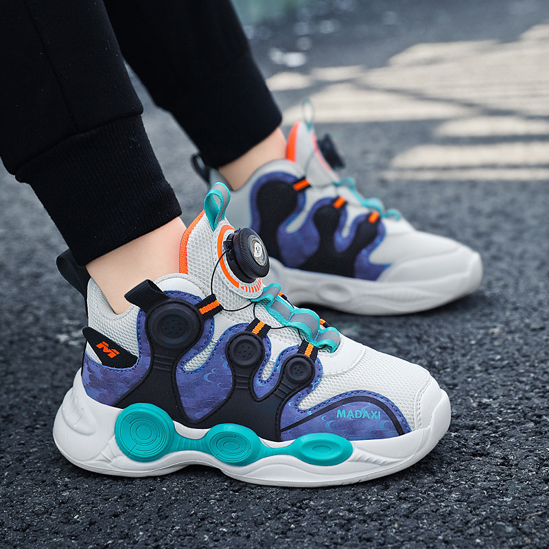 球鞋儿童篮球实战运动鞋学生青少年男女室外训练篮球鞋