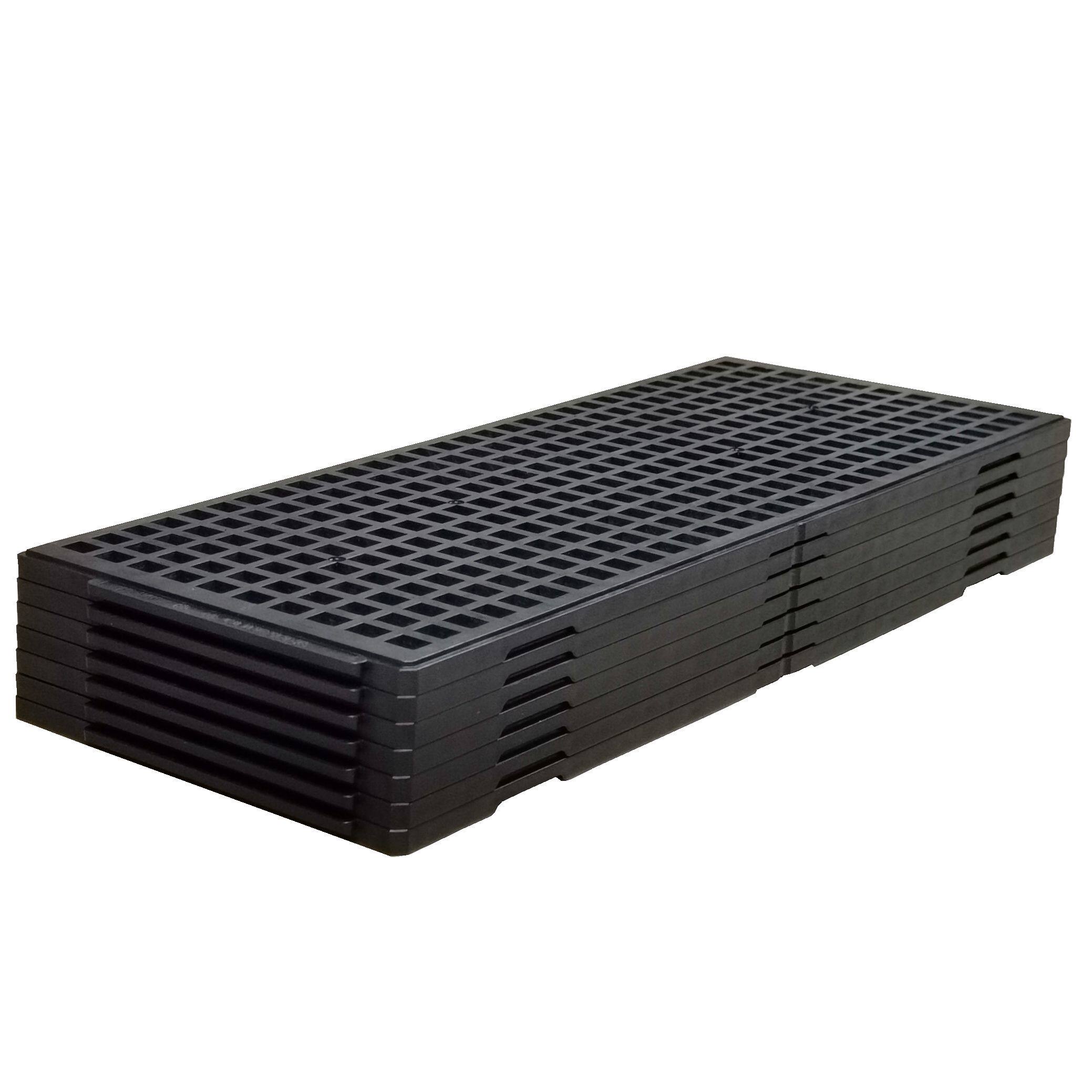 芯片收纳托盘周转盘转盘烧录电子元件tray耐高温防静电塑料托盘