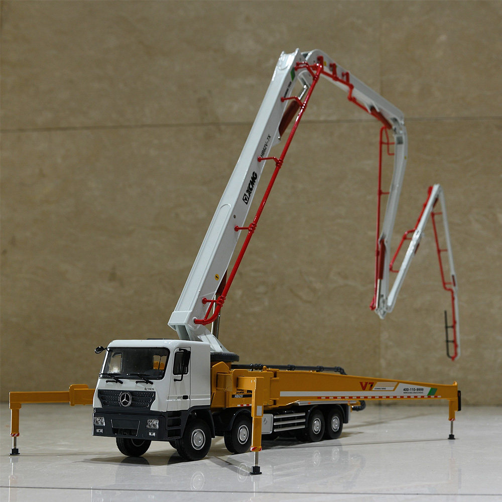 雅高门可车模62米涂装新涂装模型泵车徐工hb车模