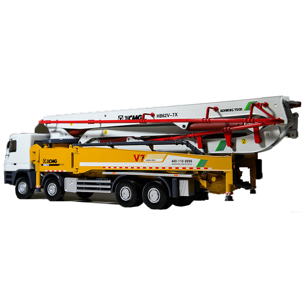 雅高门可车模62米涂装新涂装模型泵车徐工hb车模