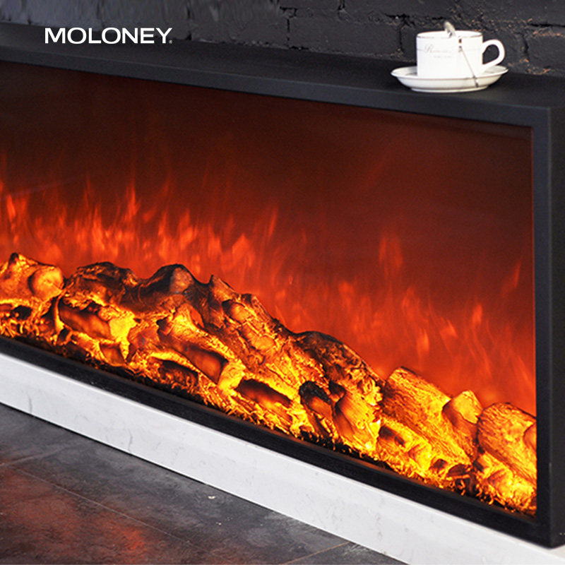 moloney/莫洛尼家用客厅仿真火焰欧式电子壁炉装饰取暖 yn-1500