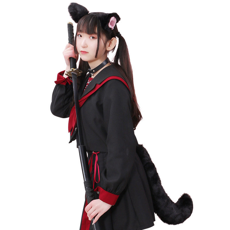 漫动空间动物之友森林狐狸毛绒耳朵尾巴cosplay动漫配件情趣