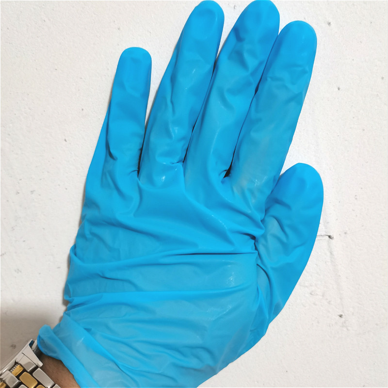 石家庄鸿锐一次性pvc手套美容防护居家厨房食品家务电梯复合丁腈