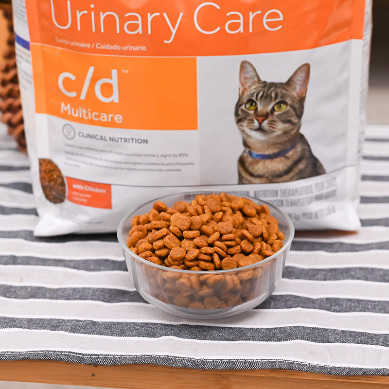 现货hills希尔斯c/d cd维护泌尿道 尿结石处方猫粮8.5磅处方粮