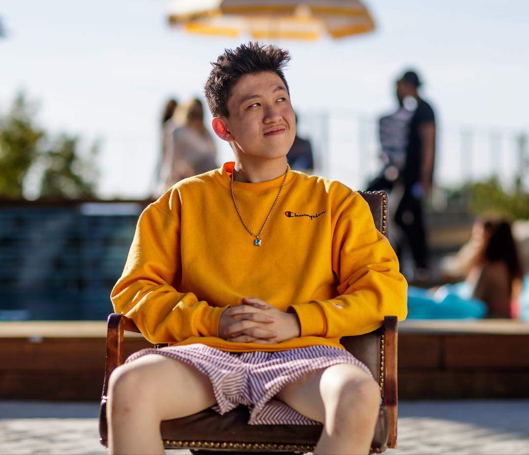 richchigga同款说唱嘻哈迷你镶钻小宝宝石吊坠项坠