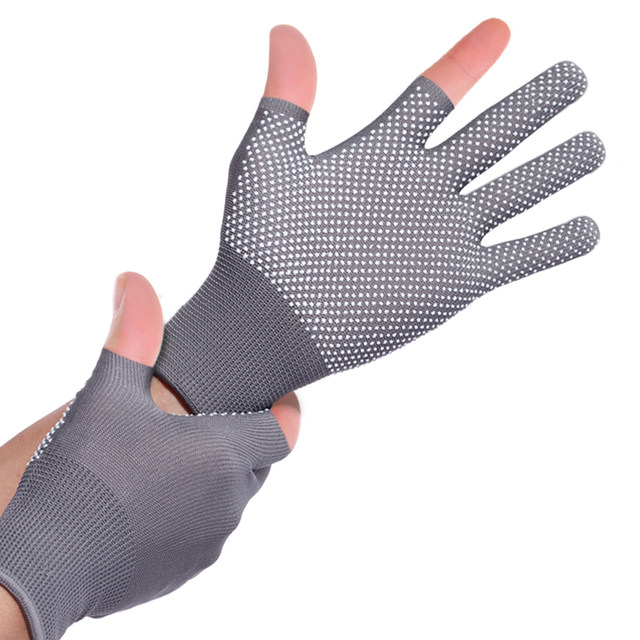 Summer thin gloves sunscreen men's and women's short cycling antiskid outdoor mountaineering breathable driving touch screen Summer thin gloves sunscreen men's and women's short cycling antiskid outdoor mountaineering breathable driving touch screen