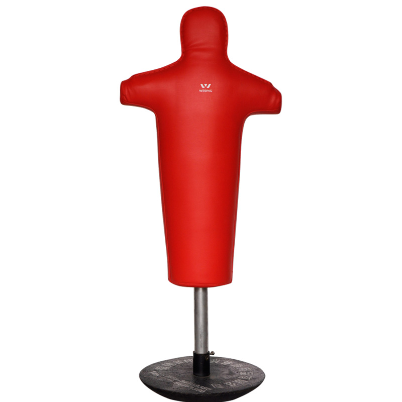 拳击人型不倒翁沙袋家用立式实心拳击柱散打训练人体靶沙包