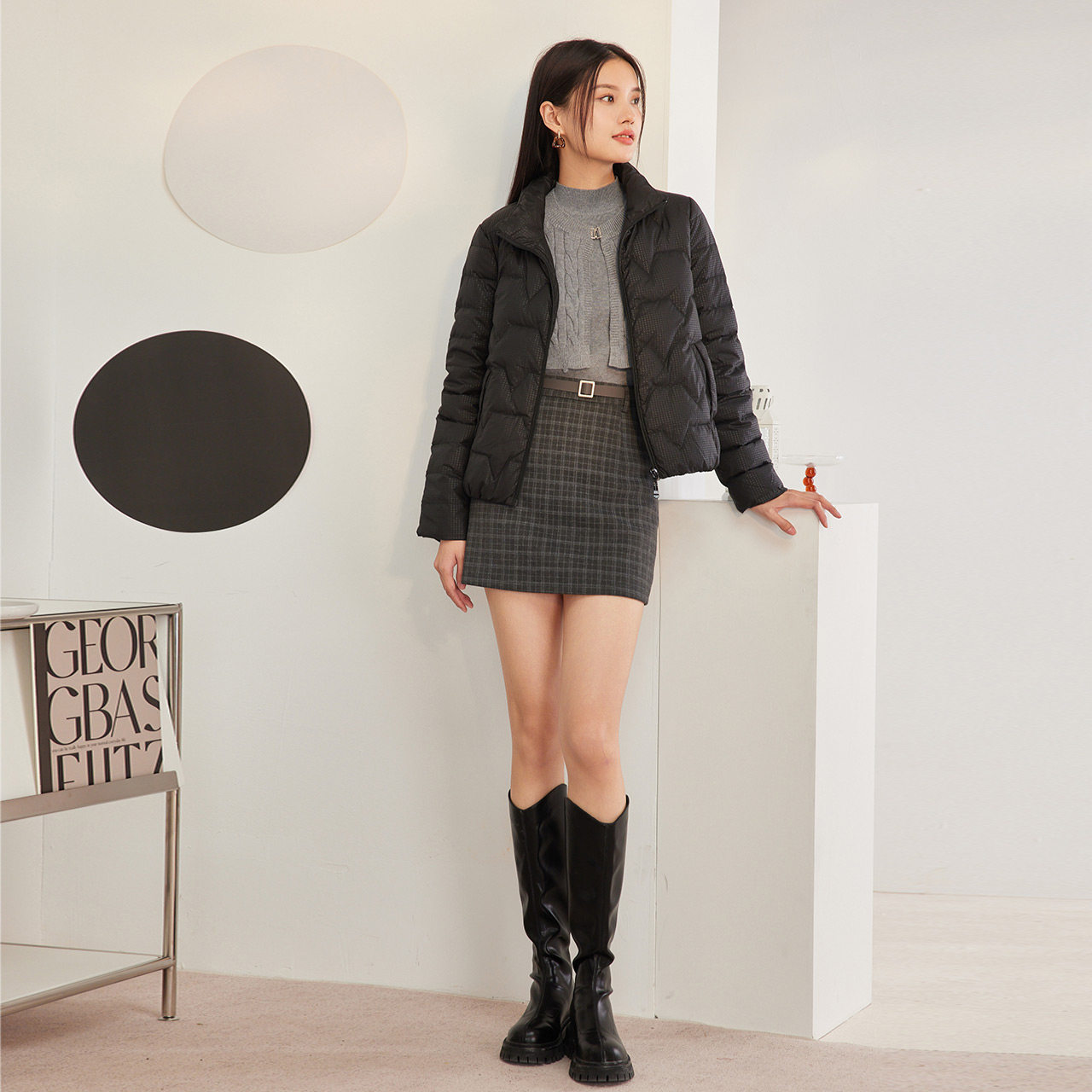 ief爱依服轻羽羽绒服2022年冬季新款韩版简约百搭羽绒服