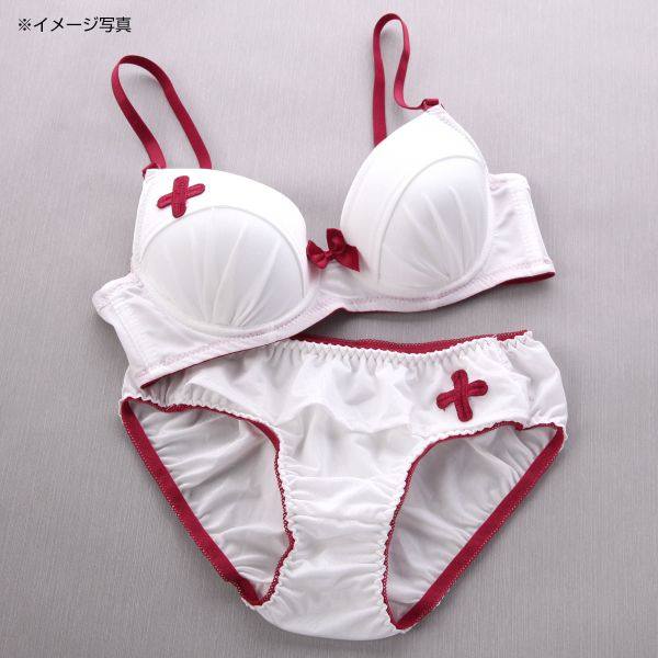 包邮日本性感可爱角色扮演小护士聚拢日系文胸套装