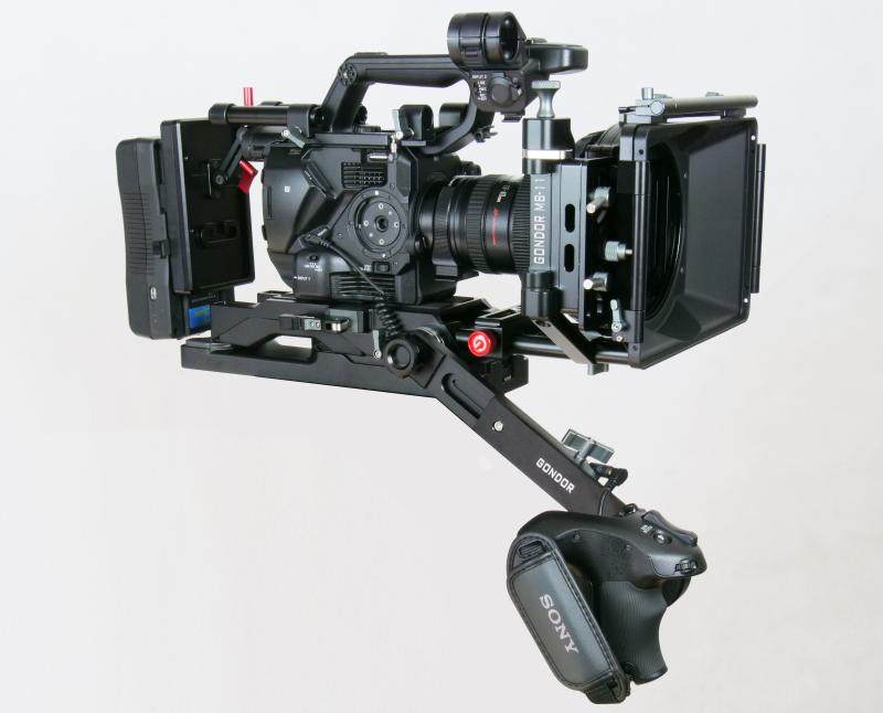 套件赞邦摄像for索尼fs5fs5m2专用摄影机底座云台