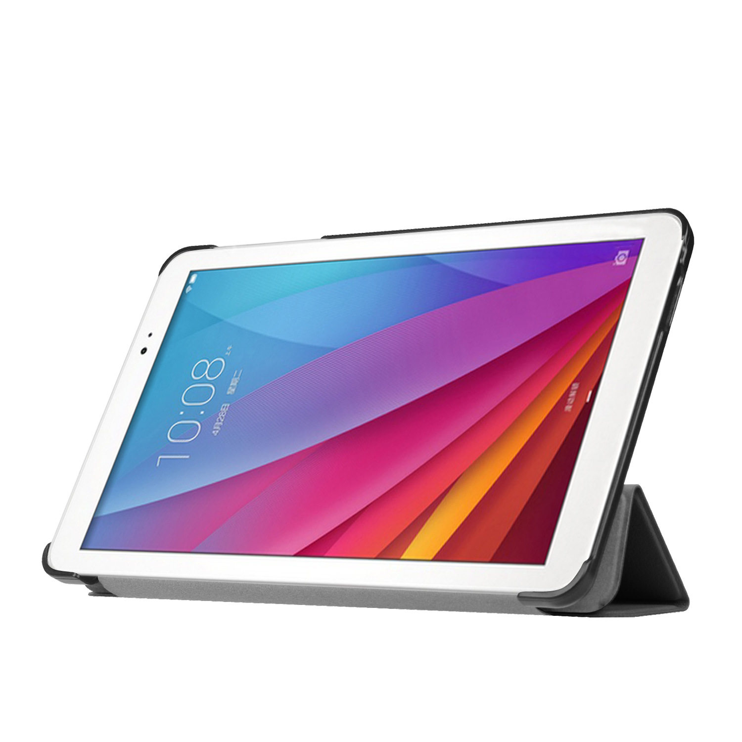 适用电脑超薄支架三折华为t1-a21w保护套平板t1手机保护套