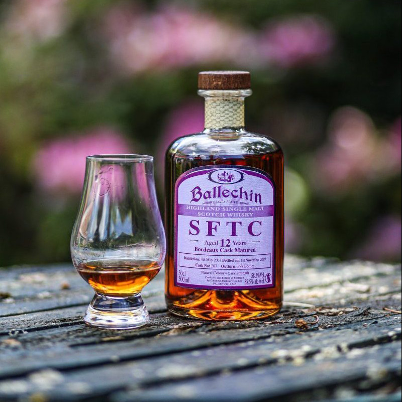 edradour系列麦芽单一高地sftc拉奇巴拉风味埃德拉威士忌