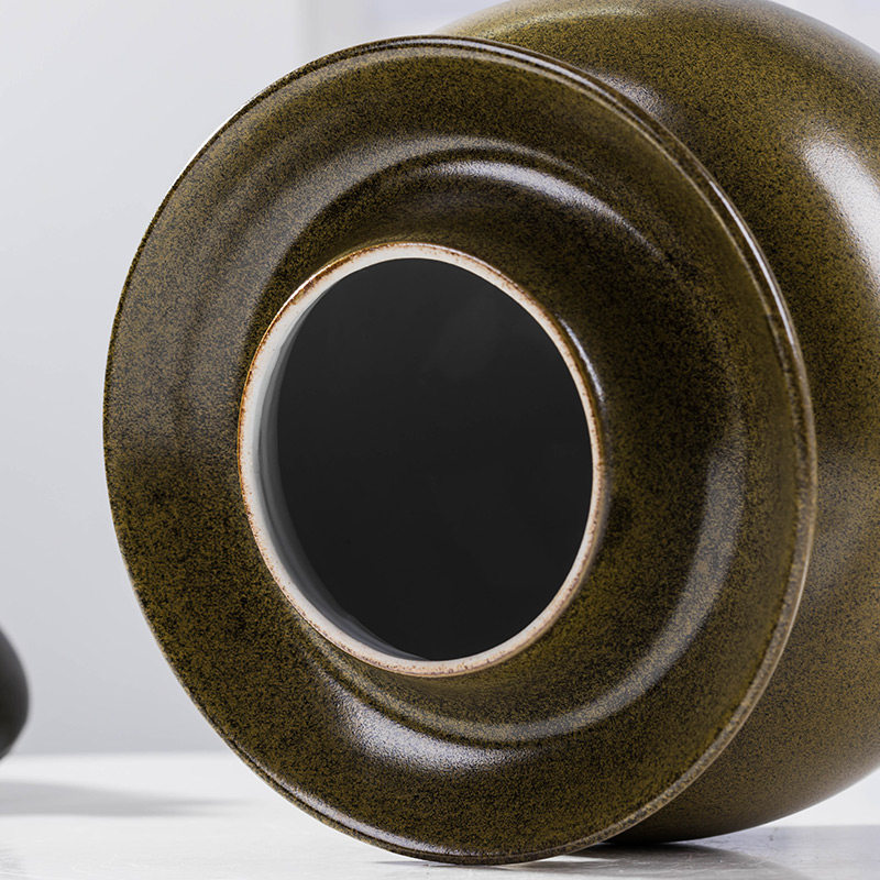 陶瓷泡菜坛子 双盖密封腌菜罐腌咸盐鸭蛋 储物罐子家用大号泡菜罐