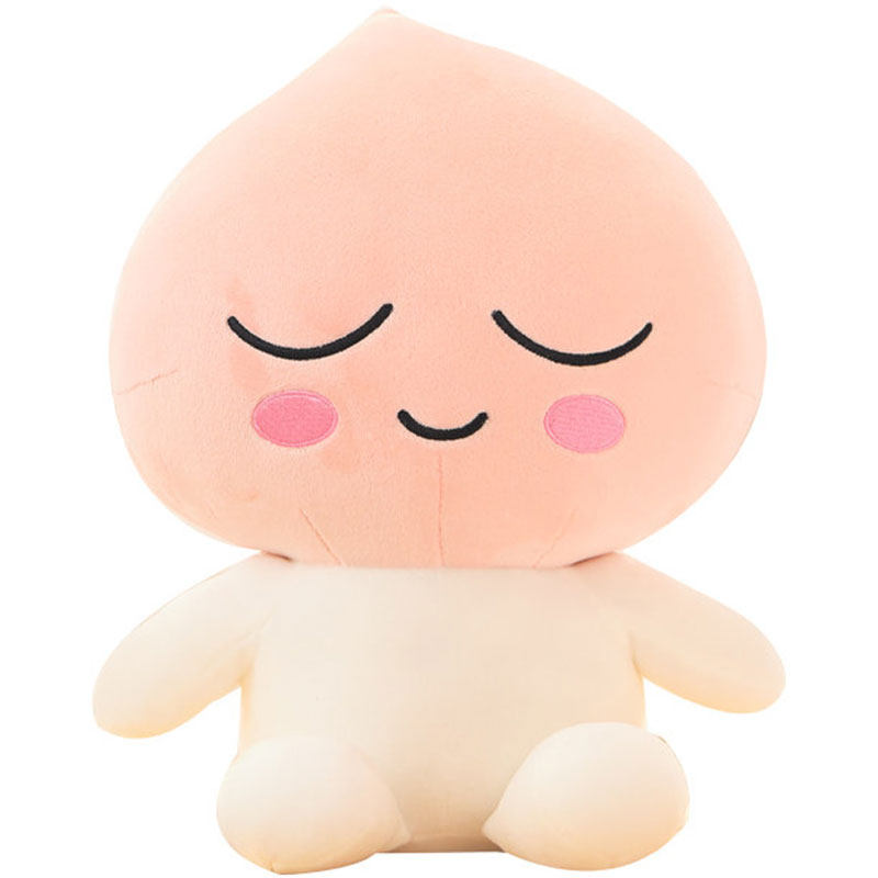 kakaofriends屁桃毛绒挂件公仔可爱钥匙扣书包包包挂饰毛绒布艺类玩具