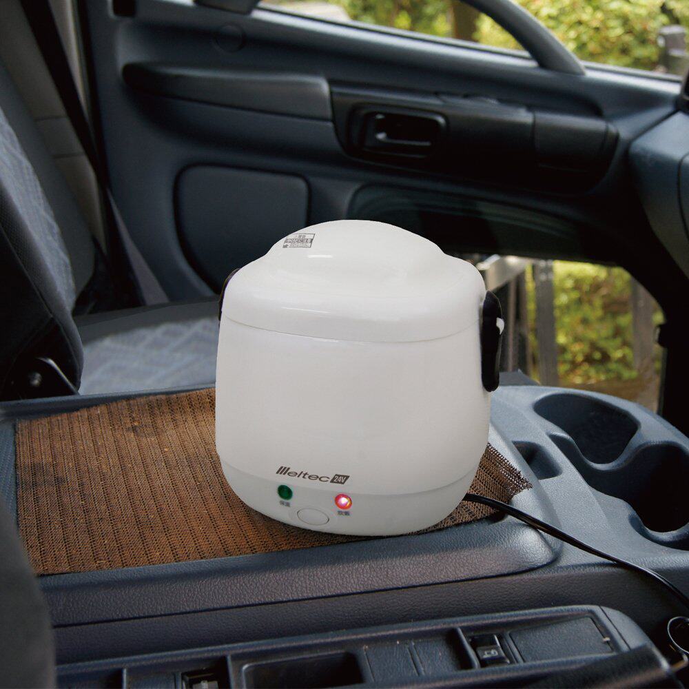 日本大自工业meltec车载电饭煲汽车用煮饭器2合12v24v