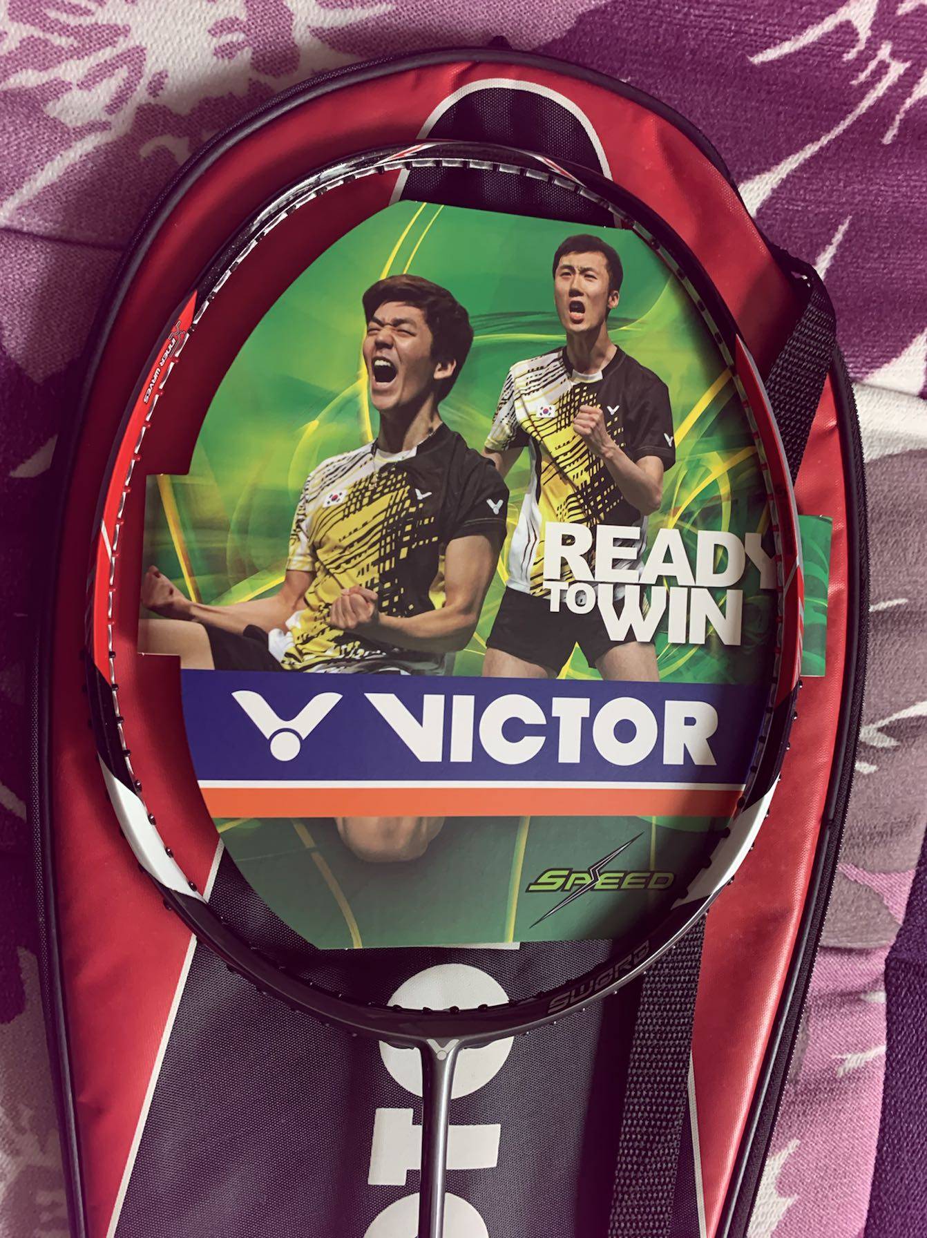 亮剑维克多胜利victor羽毛球拍经典空拍cn羽毛球拍