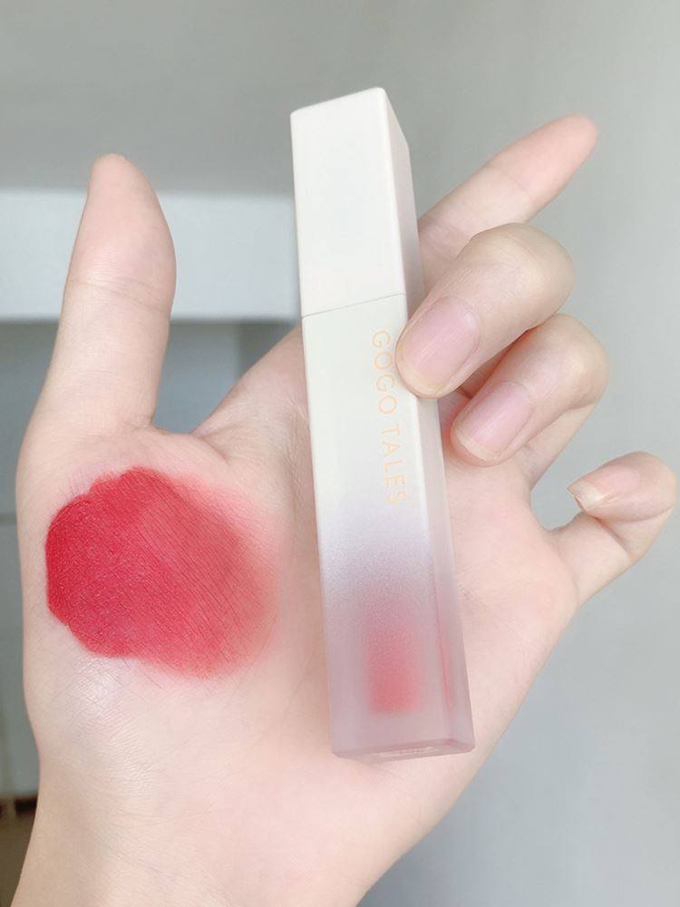 戈戈舞唇釉gogotales702小白丝绒雾面哑光口红小众唇彩唇彩