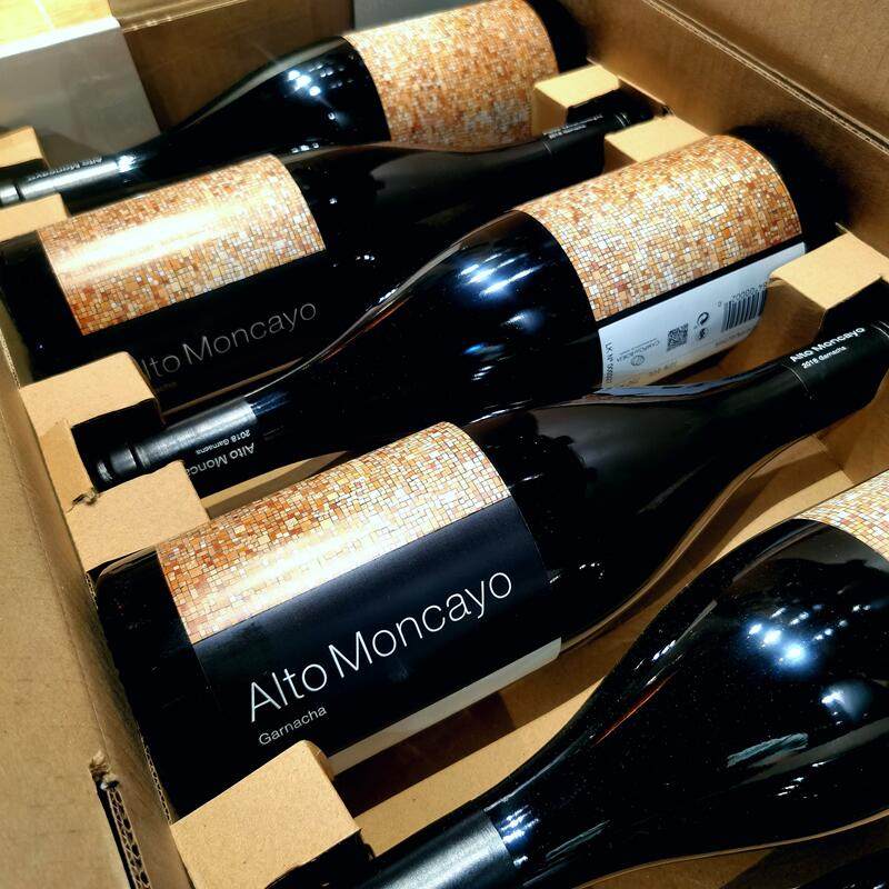 帕克100分酒西班牙进口红酒altomoncayo马赛克歌海娜干红葡萄酒