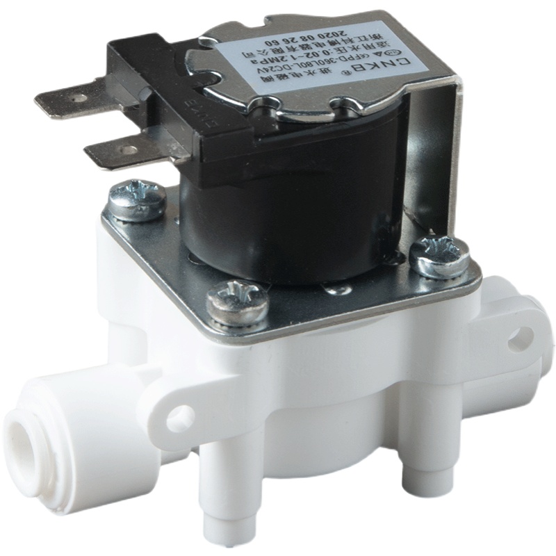 净水器电磁阀科博24v进水废水2分高压低压开关滤水器