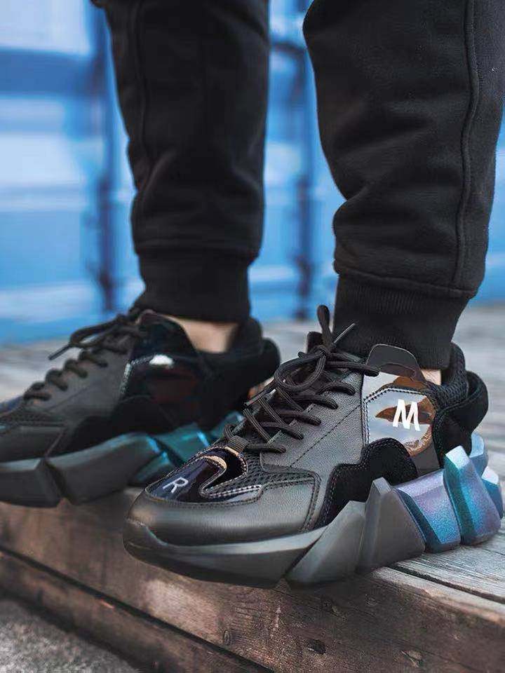 梅西ins厚底增高鞋子男潮休闲休闲运动运动鞋2021时尚休闲鞋