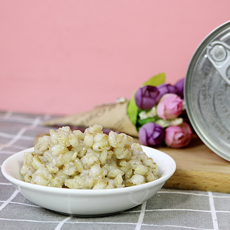 青稞罐头880g开罐即食coco都可奶茶原料烘焙水果罐头