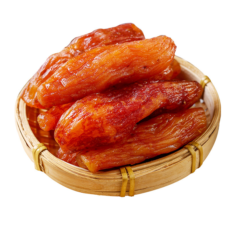 带皮小香红薯干软糯倒地瓜无添加糖精农家自晒薯类制品