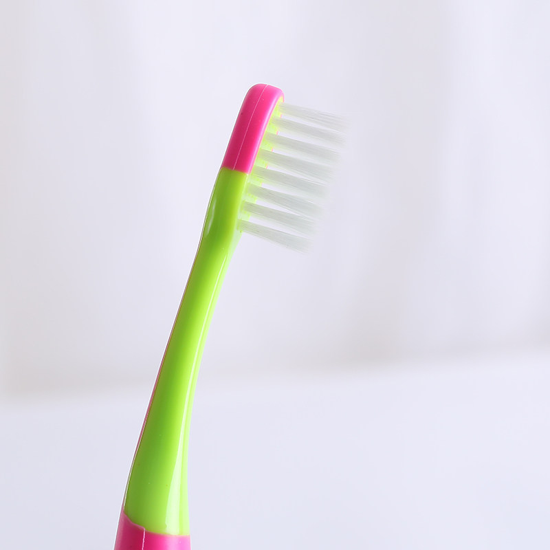 6支儿童童健牙刷软毛护龈适合38岁小刷头防滑牙刷